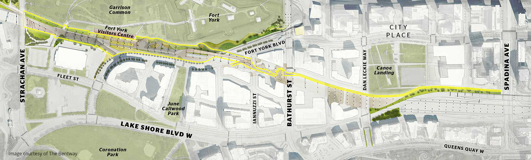 Bentway Map