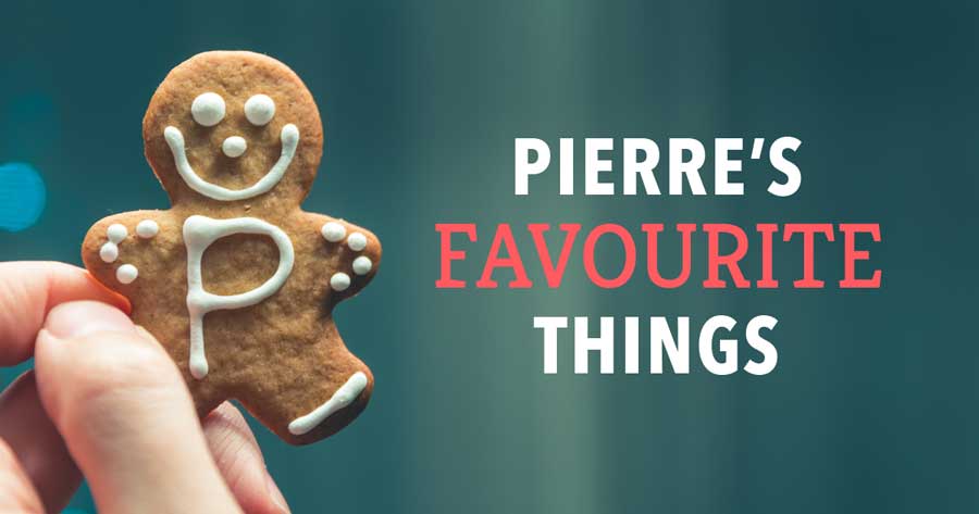 Pierre's Favourite Things - Blog Header Image