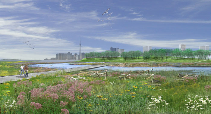 toronto island rendering