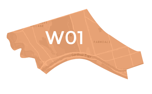 West Toronto Map