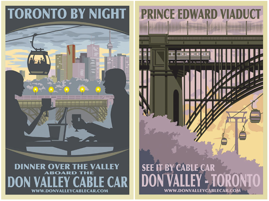 Don Valley Cable Car posters