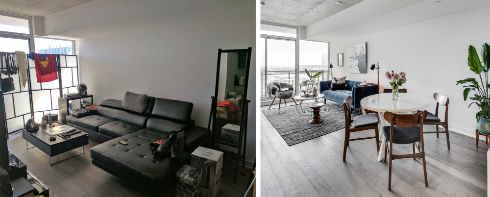 Before & After Images of Carlaw Avenue Condos in Toronto