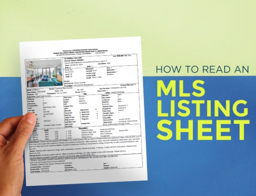 HOW TO READ AN MLS LISTING SHEET