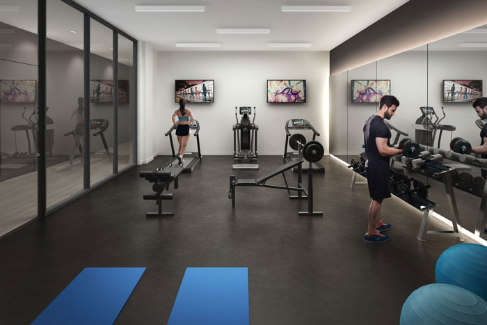 Terrasse Condos Fitness Centre