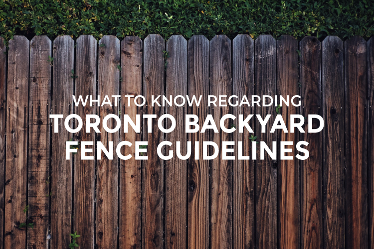 toronto backyard fence guidelines blog image