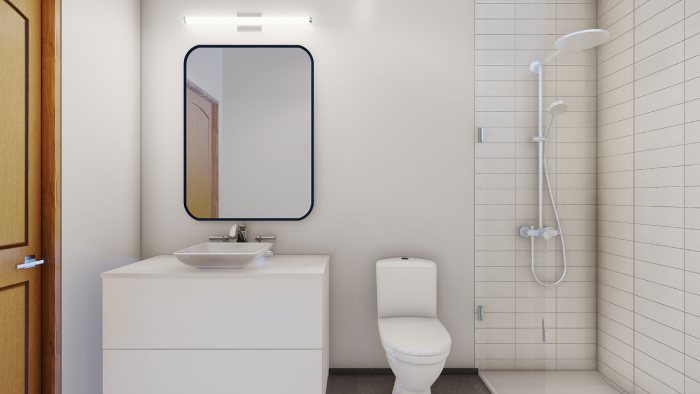Rossmont Green Whitby Condos Suite Bathroom Rendering