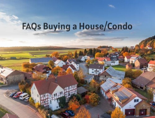 FAQs BUYING A HOUSE/CONDO 2022