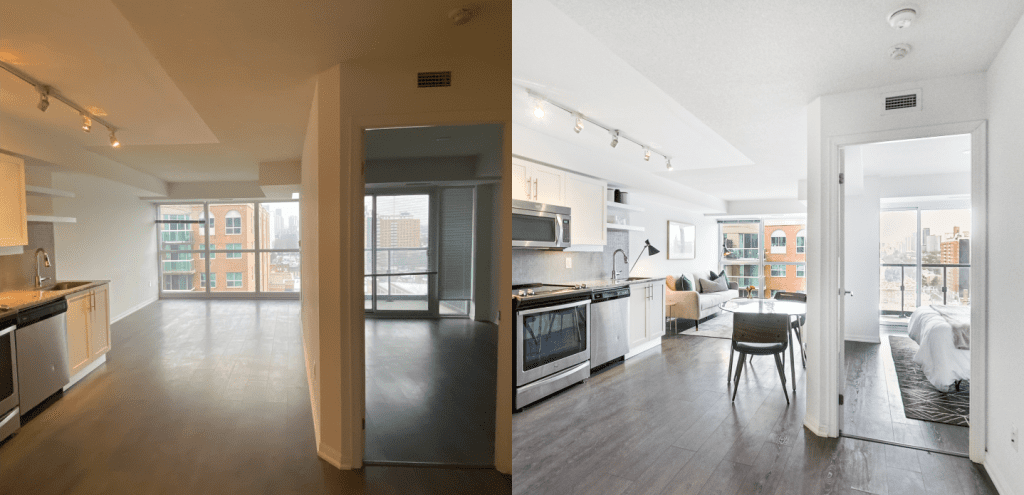 Cost of home staging in toronto: before vs after