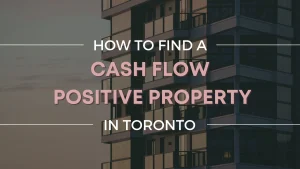 finding a cash flow positive rental property