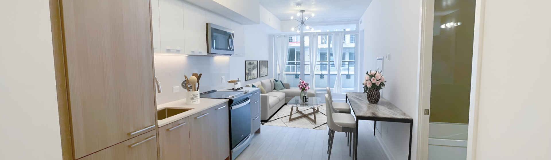 45 Baseball Pl, Toronto, Canada, 1 Bedroom Bedrooms, ,1 BathroomBathrooms,Condo,For Rent,Baseball Pl,1398